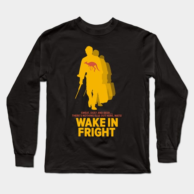 Cult Movie Classic: „Wake in Fright“ by Ted Kotcheff Long Sleeve T-Shirt by Boogosh